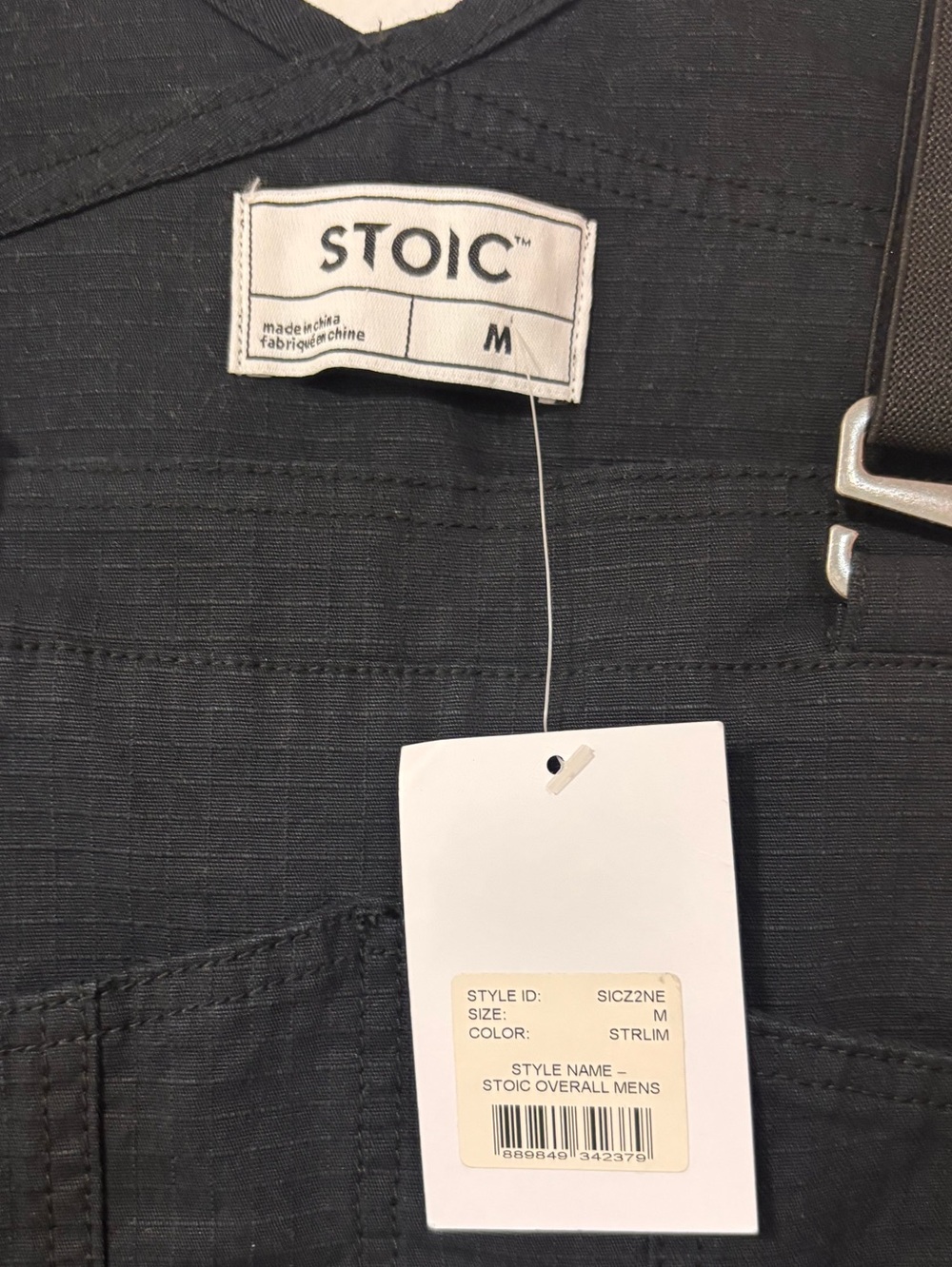Stoic Men's Ripstop Workwear Overalls Size M - Picture 3 of 8